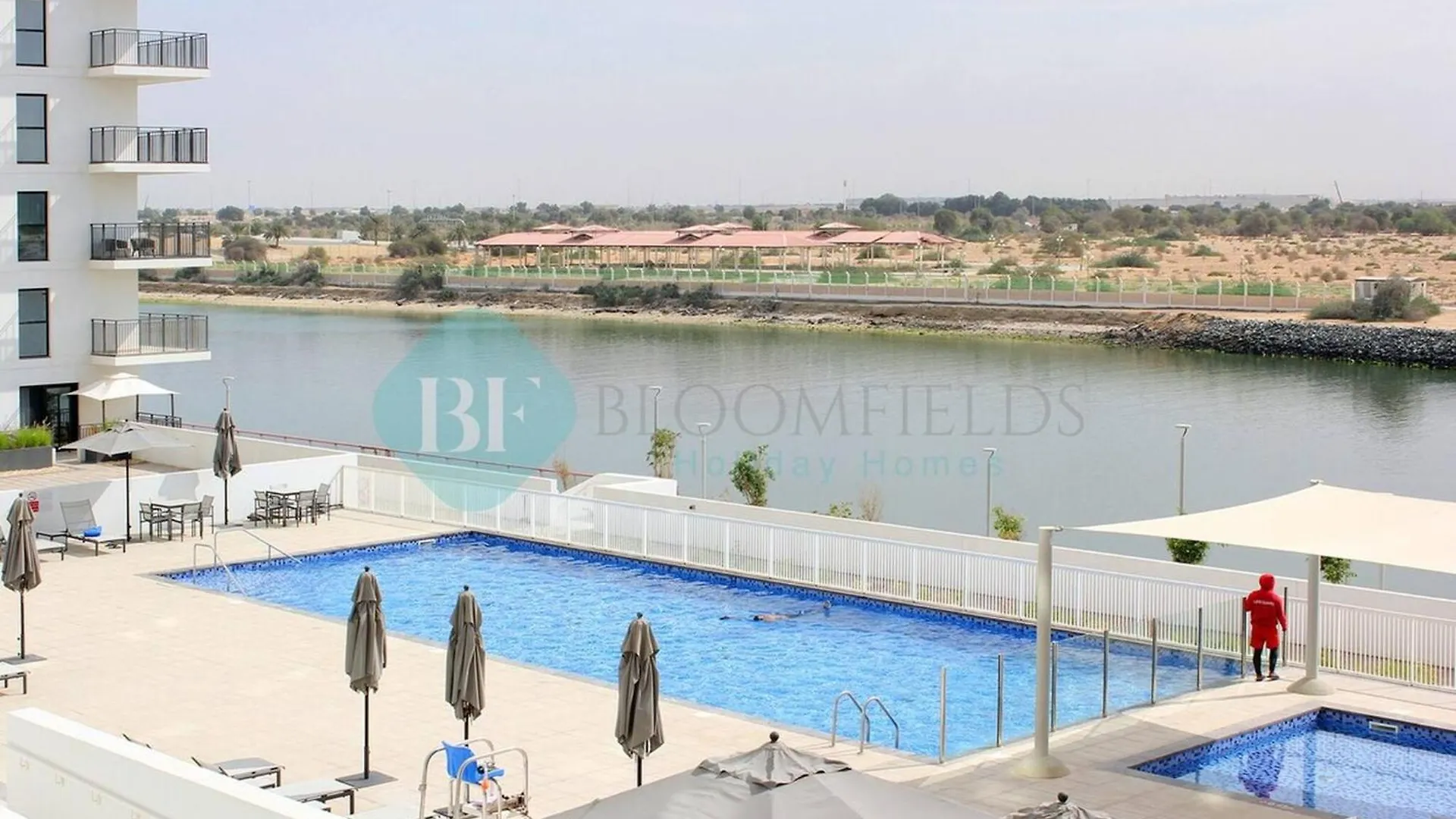 Апартаменты Bloomfields 1Br Canal View In Waters Edge Yas Абу-Даби ОАЭ