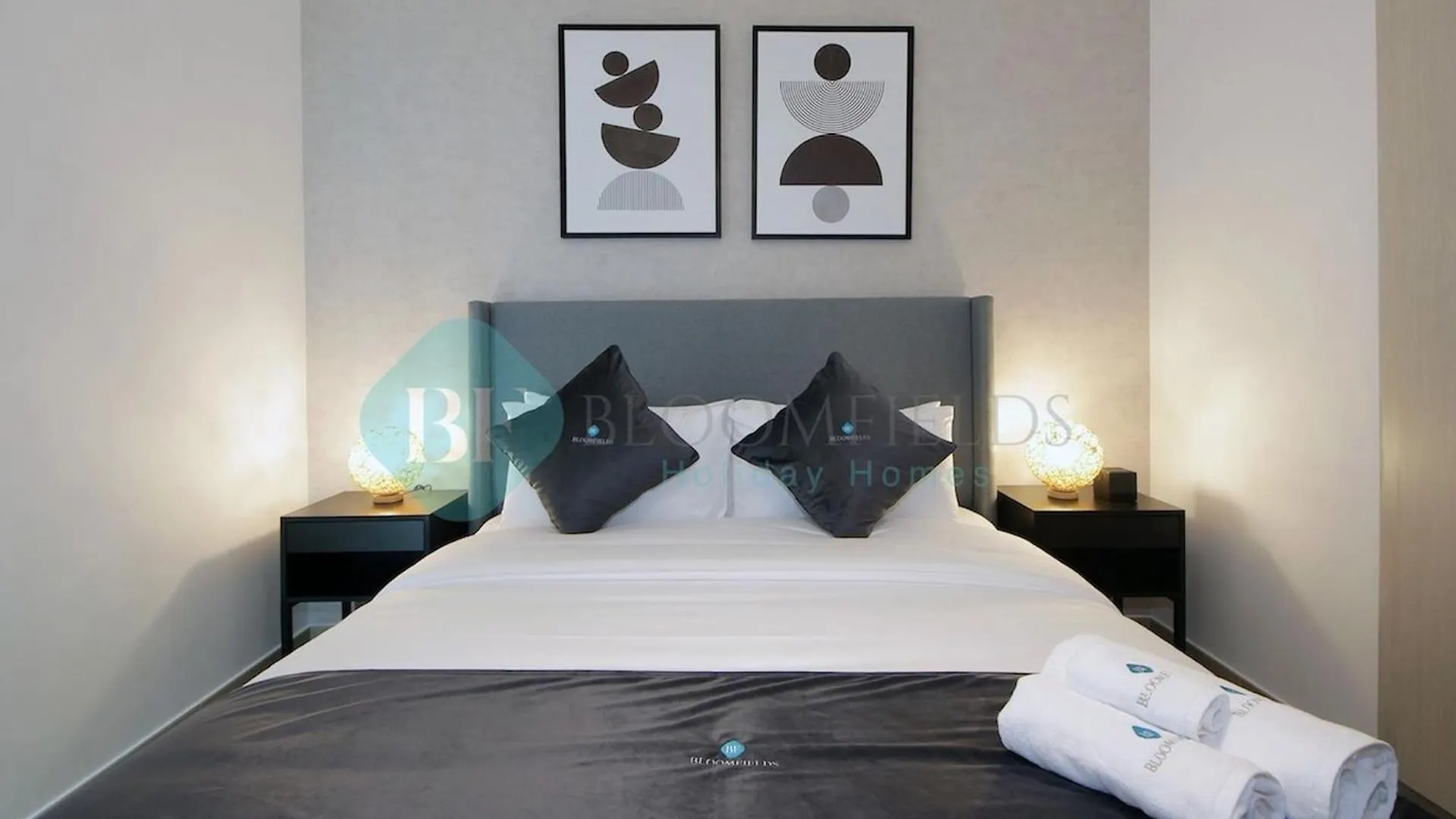 Bloomfields 1Br Canal View In Waters Edge Yas Abú Dhabí Apartmán